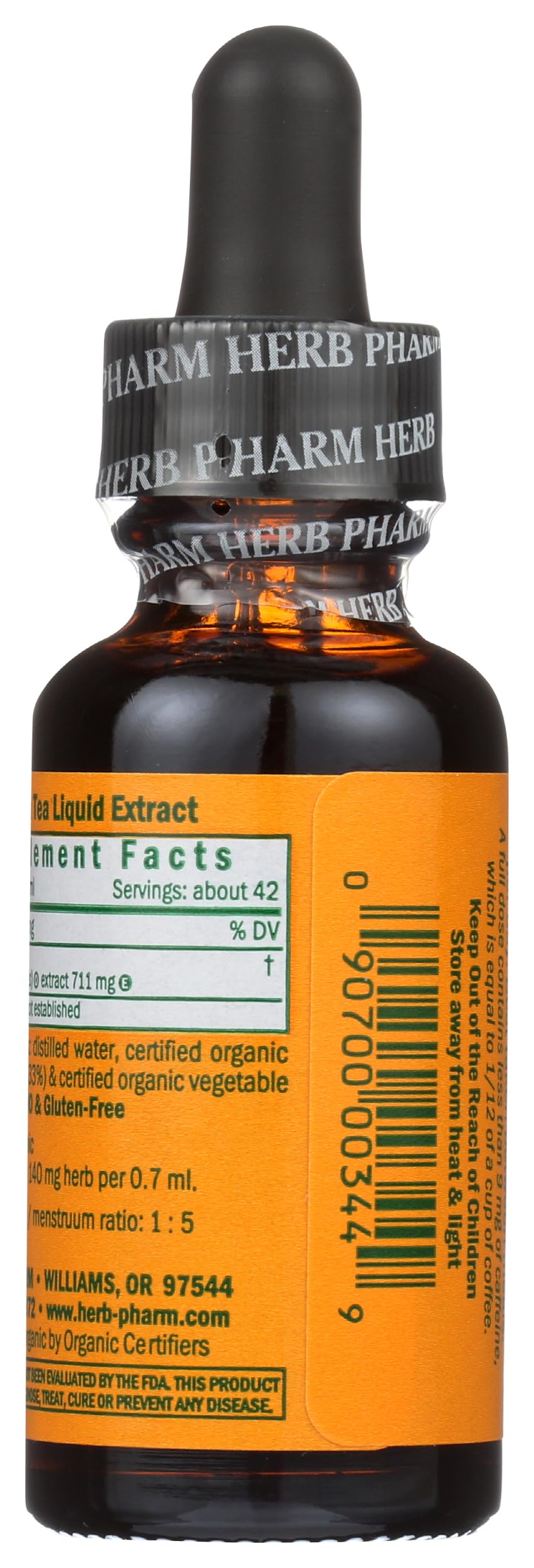 Herb Pharm Certified Organic Green Tea Liquid Extract - 1 Fl Oz - image 2