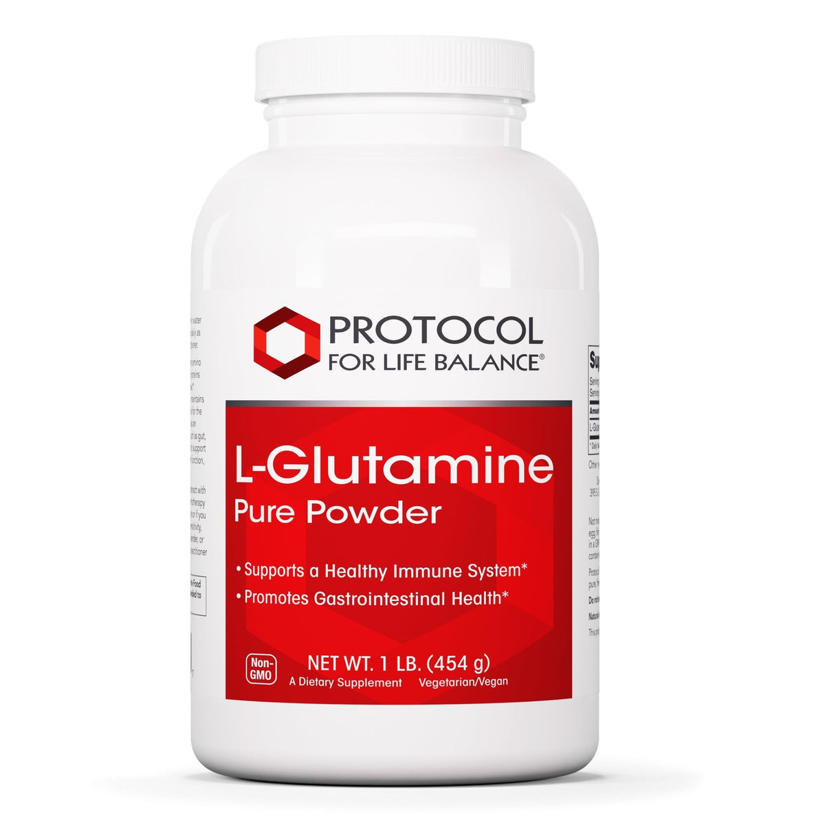 PROTOCOL FOR LIFE BALANCE L-Glutamine Powder for Gut Health - 1 Pound