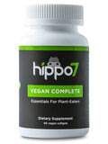 Hippo7 Vegan Complete Multivitamin with B12, D, Omega-3 - 60 Softgels