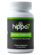 Hippo7 Vegan Complete Multivitamin with B12, D, Omega-3 - 60 Softgels