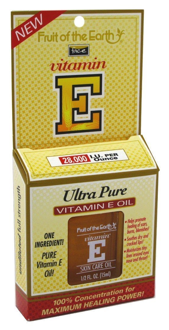 Fruit of the Earth Vitamin E Oil 100% Concentration - 0.5 oz