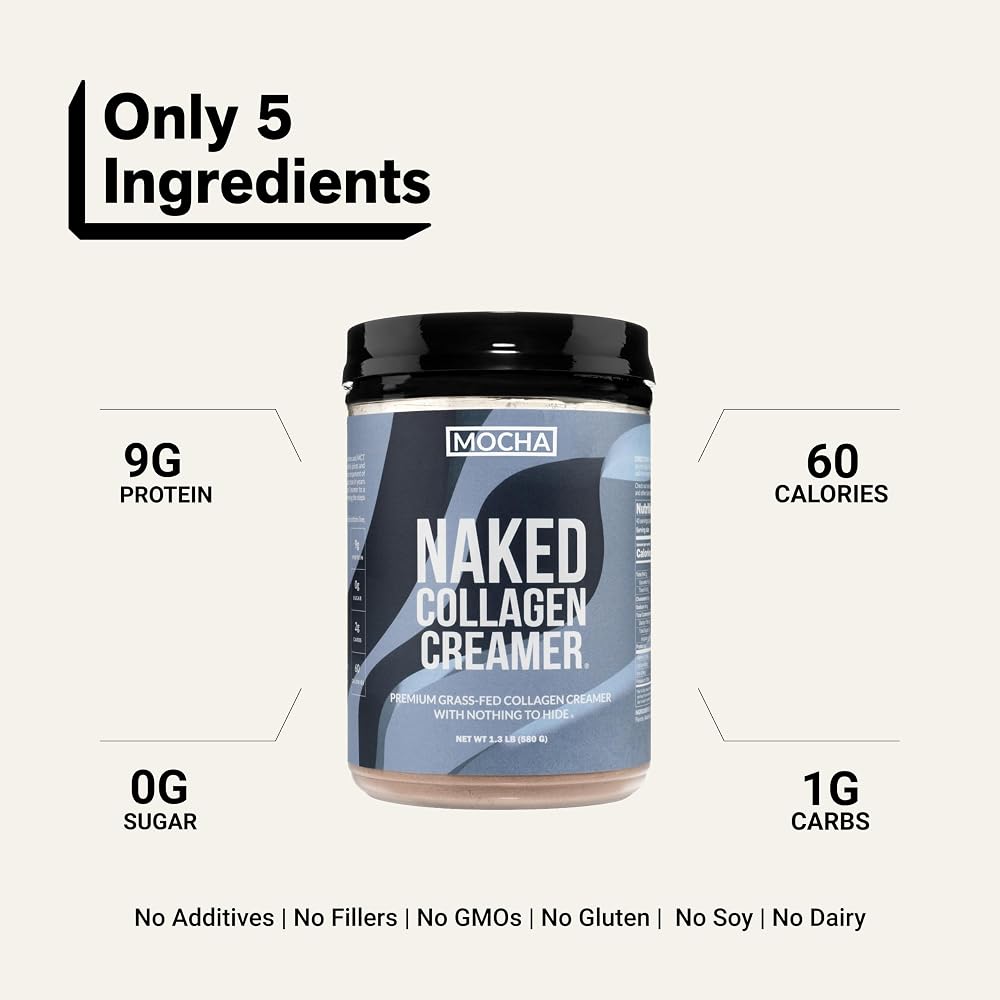 Naked Collagen Coffee Creamer - Collagen Creamer For Coffee