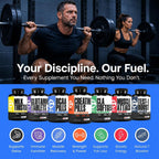 Crazy Muscle BCAA 3000mg 2:1:1 Branched-Chain Amino Acids - 120 Tablets - image 6