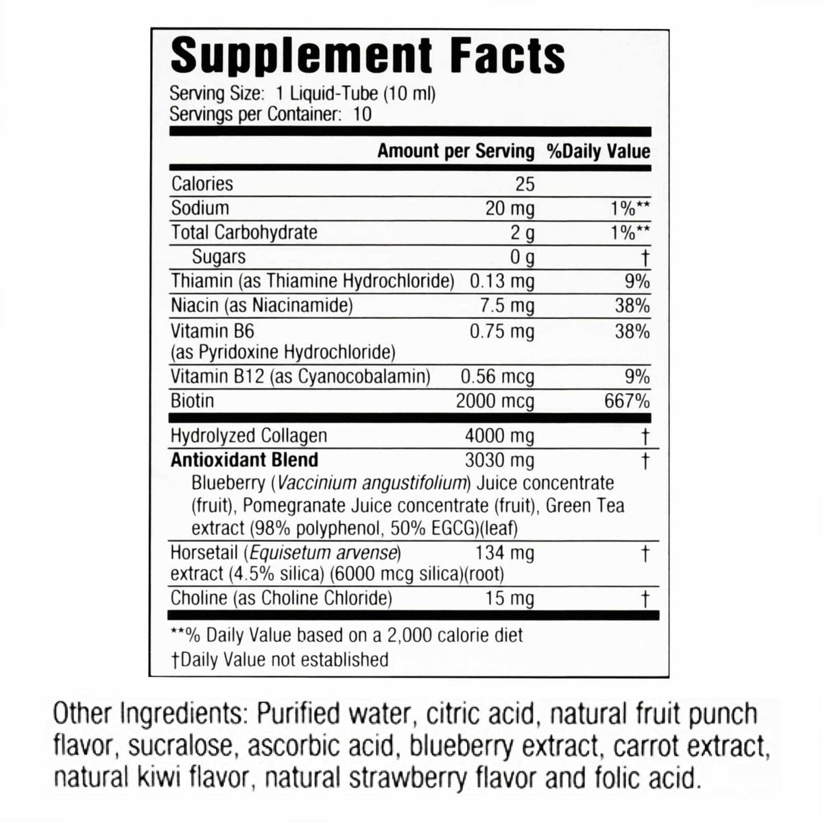 Lumintrail Liquid Collagen Skin Revitalization Supplement - 10 Tubes - image 3