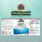 Nature's Answer Liquid Omega-3 Fish Oil EPA/DHA Cardiovascular Support - image 2