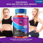 IDEAL PERFORMANCE Keto 4D ACV Gummies 1000mg - 300 Gummies - image 8
