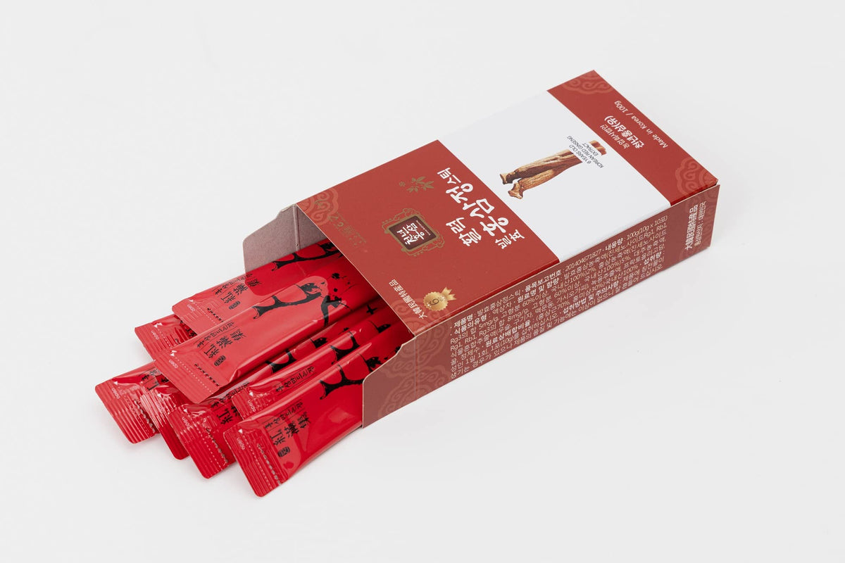 Generic Cheon-nyeon Red Ginseng Extract 6-Year Old Korean - 30 Sticks - image 3