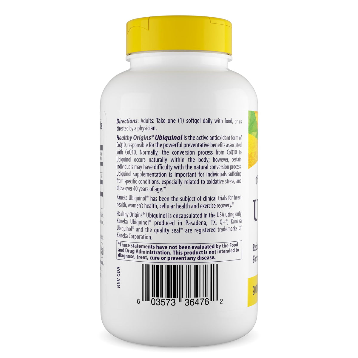 Healthy Origins Ubiquinol CoQ10 200 mg - 150 Softgels - image 3