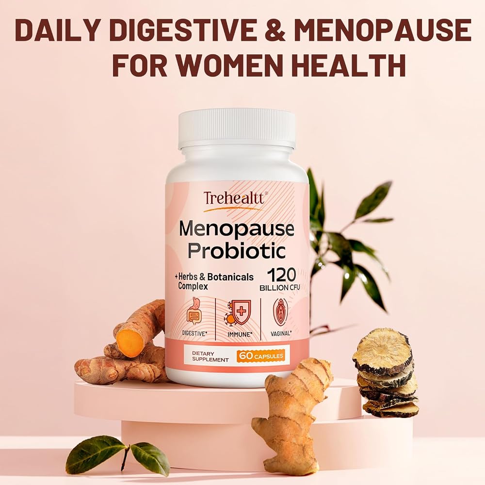 Trehealtt Probiotics and Prebiotics for Adults, Shelf-Stable