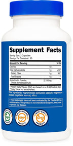 Nutricost Apple Pectin Capsules