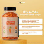 TruHeight Kids Appetite Booster Gummies (Orange