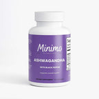 Minimo Nutrition Organic Ashwagandha 1300mg - 60 Capsules
