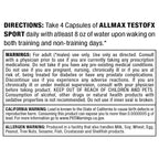 ALLMAX TESTOFX Sport Testosterone Support Capsules - 80 Count - image 5