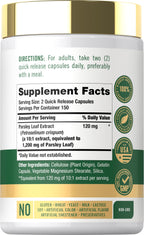 Carlyle Parsley Leaf Supplement - 300 Capsules - image 2