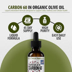 Greska's Carbon-60 Carbon 60 in Organic Sunflower Oil