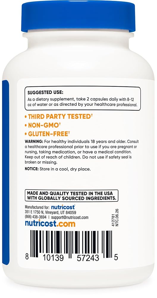 Nutricost Horse Chestnut Extract 700mg - 180 Capsules - image 4