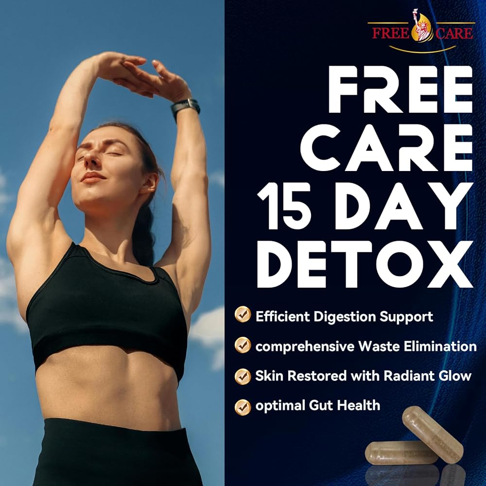 FreeCare Colon Cleanse 15+5 Day Upgrade Digestive Support - 40 Capsules - image 3