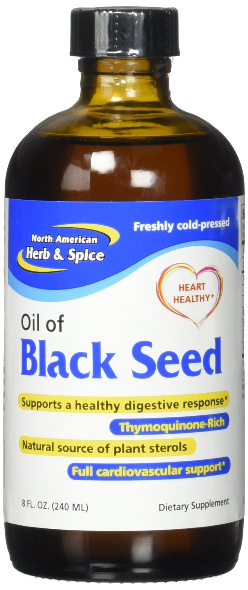 North American Herb & Spice Black Seed Oil - 8 fl. oz. - image 3