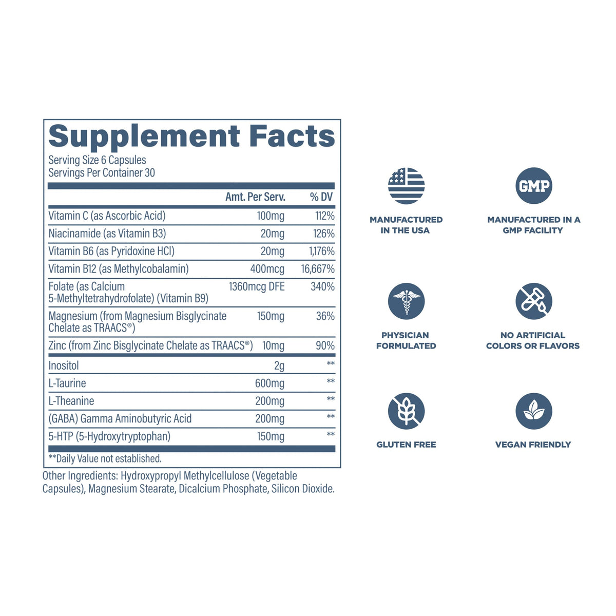 Revive MD Calm Emotional Well-Being Support - 180 Capsules - image 6
