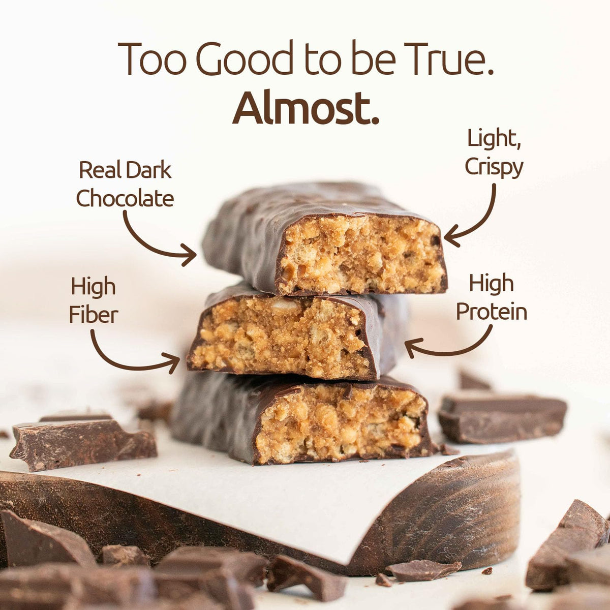 NuGo Slim Raspberry Truffle Protein Bar, Vegan, Gluten Free - 12 ct - image 4