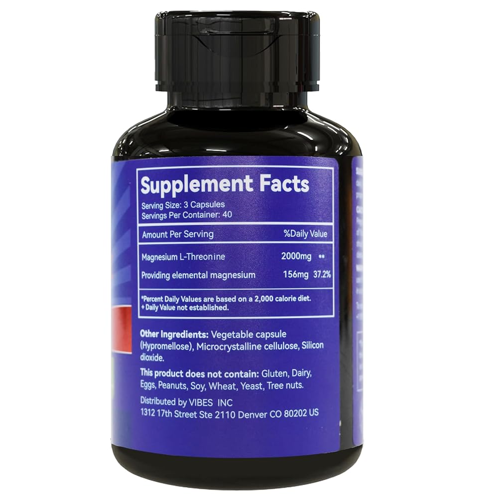 EAZGOO Magnesium L-Threonine Supplement