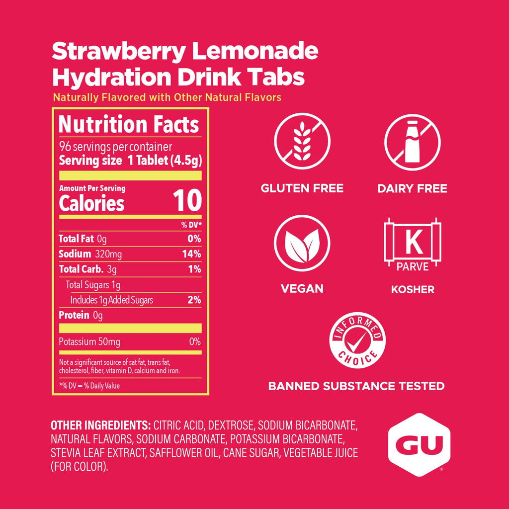 GU Energy Hydration Drink Tabs
