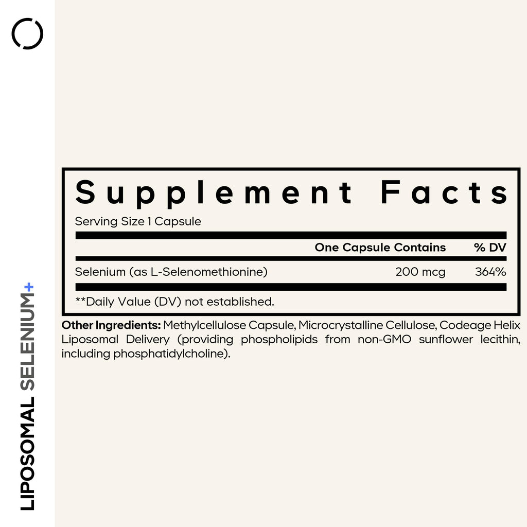 Codeage Selenium Supplement Liposomal Delivery - 180 Capsules - image 2