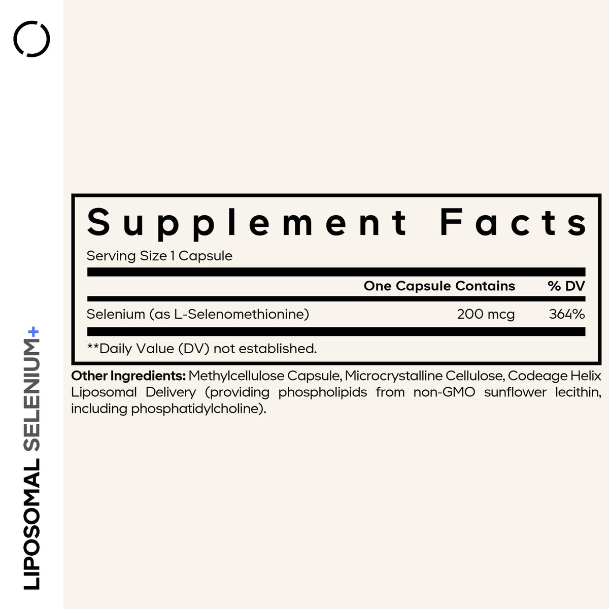 Codeage Selenium Supplement Liposomal Delivery - 180 Capsules - image 2