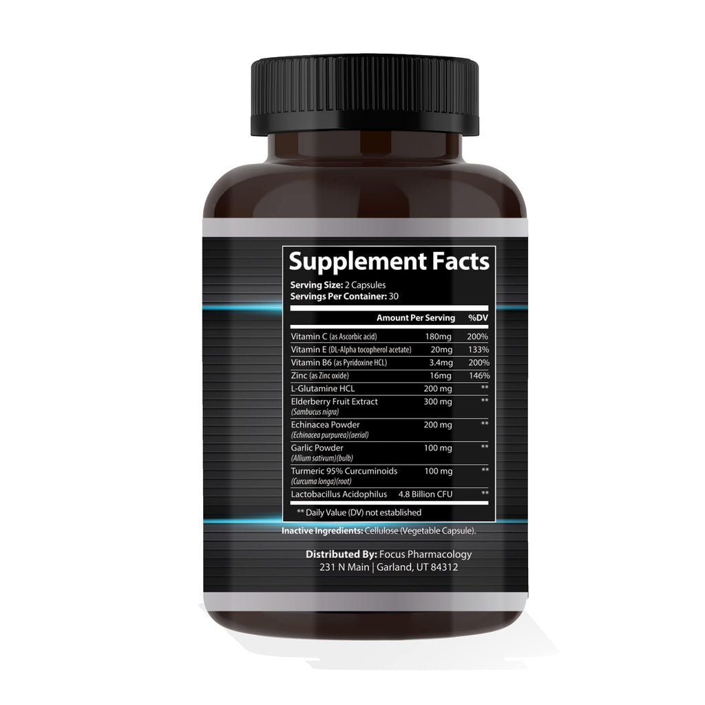Focus Pharmacology Immune Boost Blend of The top 10 Immune Support