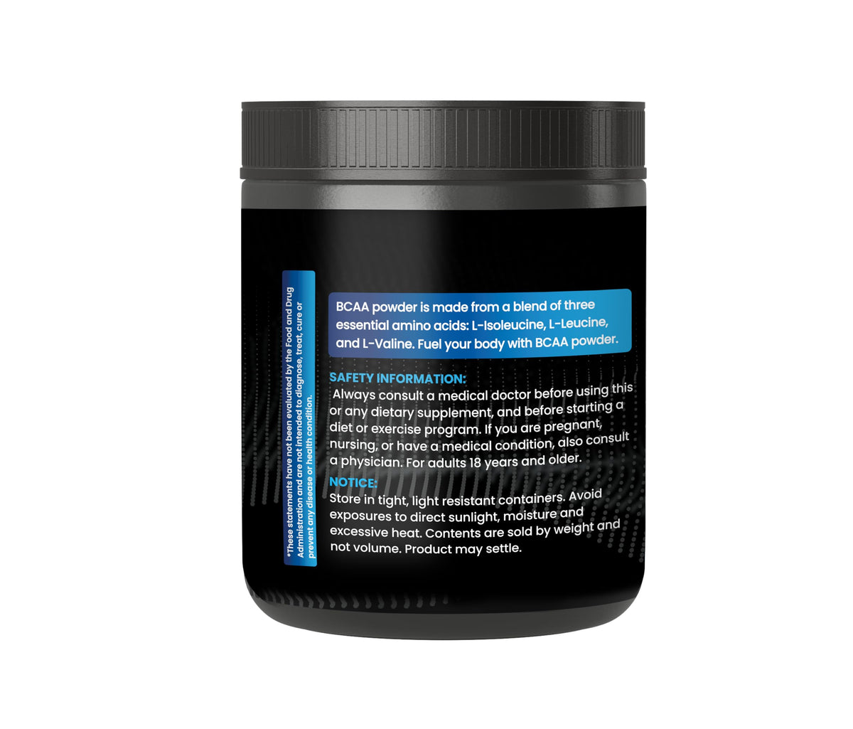 Pure Original Ingredients BCAA Powder