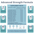 NATURE TARGET Probiotics for Men 60 Billion CFU - 90 Vegetarian Capsules - image 2