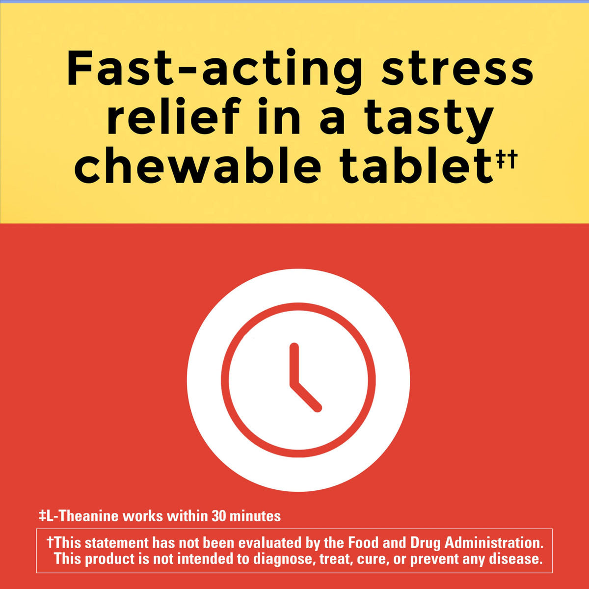Nature Made L-Theanine 200mg Chewable Tablets - 50 Tablets - image 3