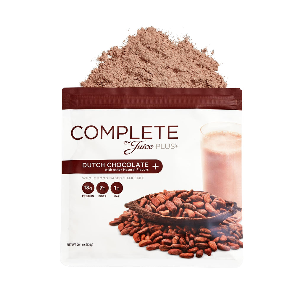 Juice Plus+ Complete Dutch Chocolate Shake Powder - 30 Servings