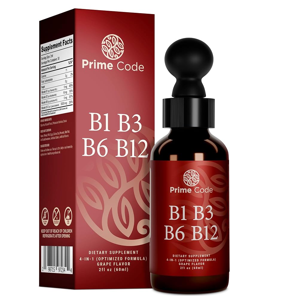 Prime Code Liquid Vitamin B Complex Drops - 2 Fl Oz - image 6