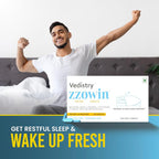 Vedistry Zzowin Sleep Support Supplement 5mg Melatonin - 30 Tablets - image 2