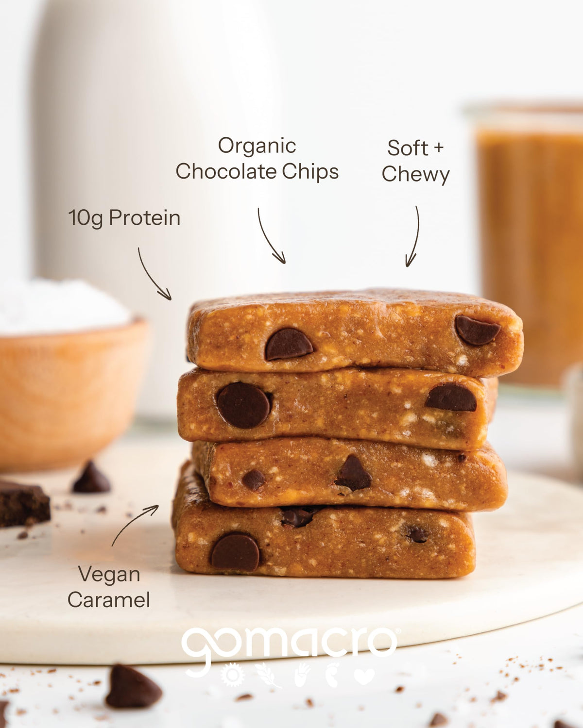 GoMacro MacroBar Organic Vegan Protein Bars