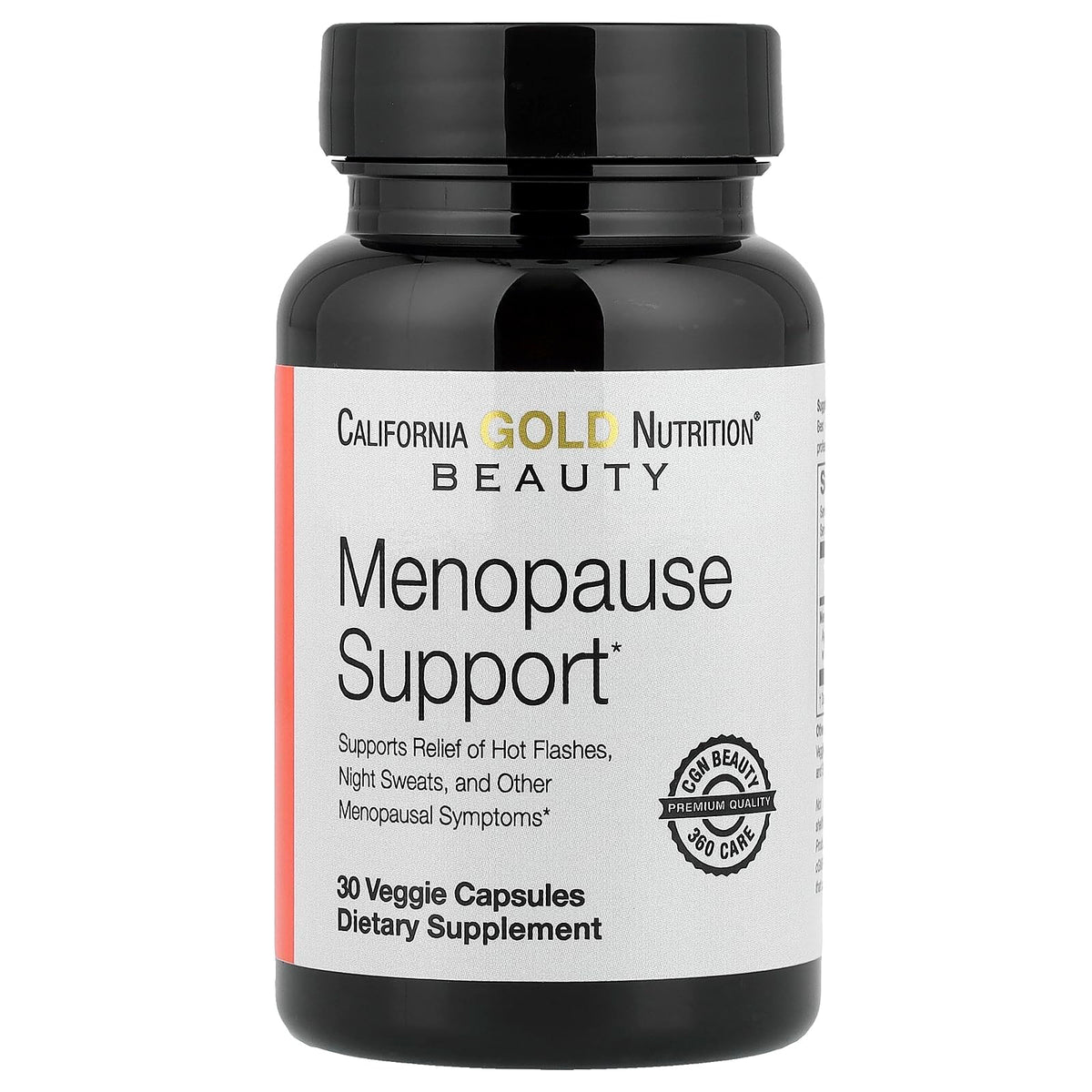California Gold Nutrition Menopause Support - 30 Vegetarian Capsules