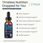 PAYAOCZ 10 in 1 Calcium Magnesium Zinc Liquid Drops Supplement