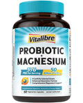 Vitalibre Probiotic with Magnesium 50 Billion CFU - 60 Capsules