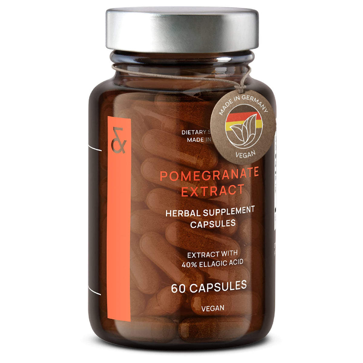 CLAV Pomegranate Extract 1000mg with 40% Ellagic Acid - 60 Capsules
