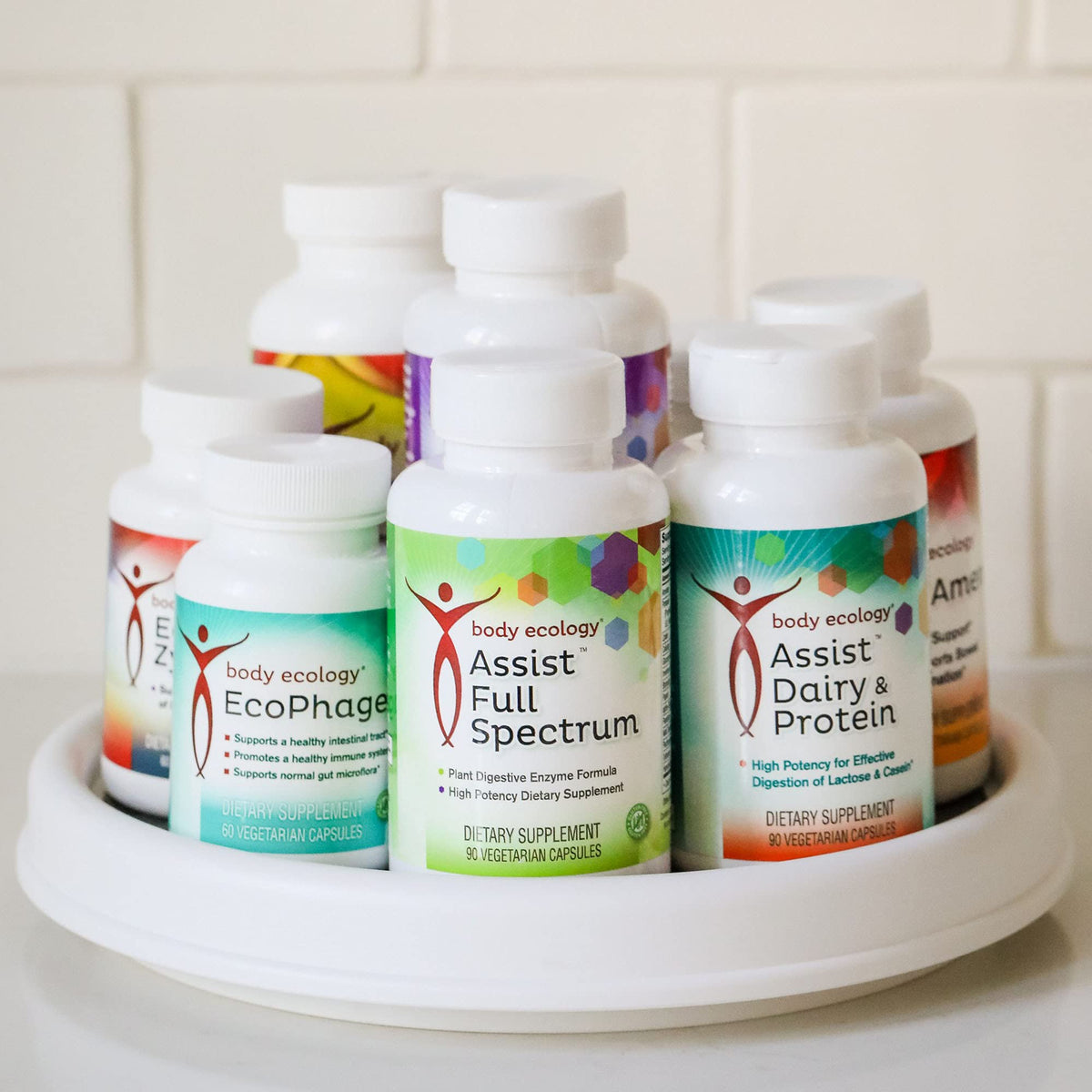 Body Ecology Assist Dairy and Protein Enzyme - 90 Vegetarian Capsules - image 3