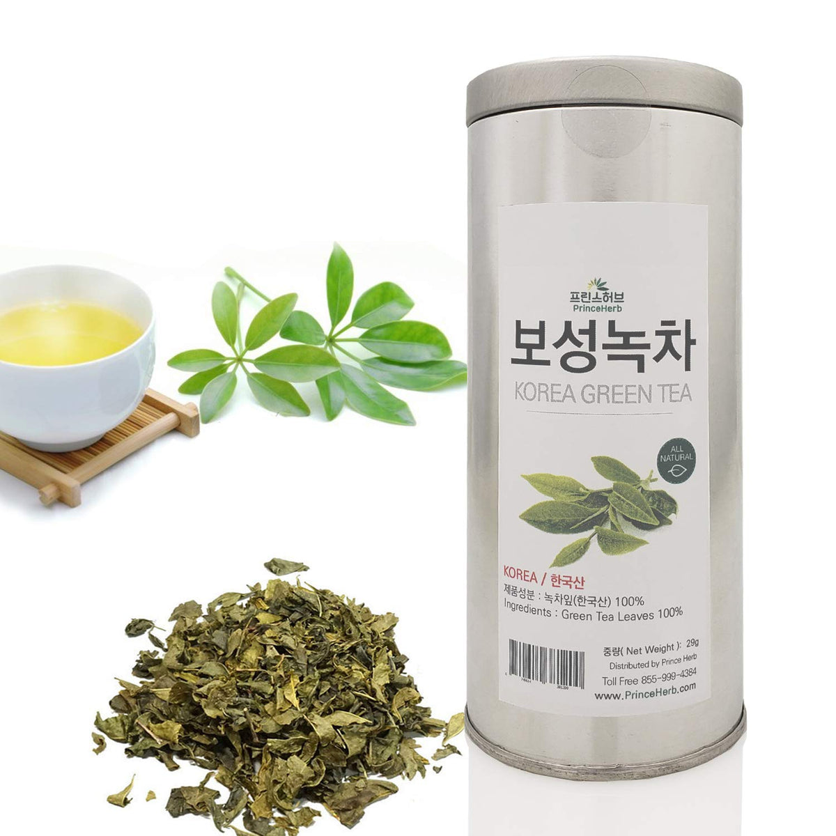 HERBstory Green Tea Dried Loose Leaves - 1 oz