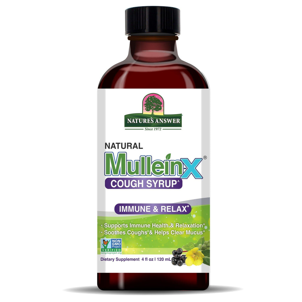 Nature's Answer Mullein-X Cough Syrup Immune Support - 4 Fl Oz