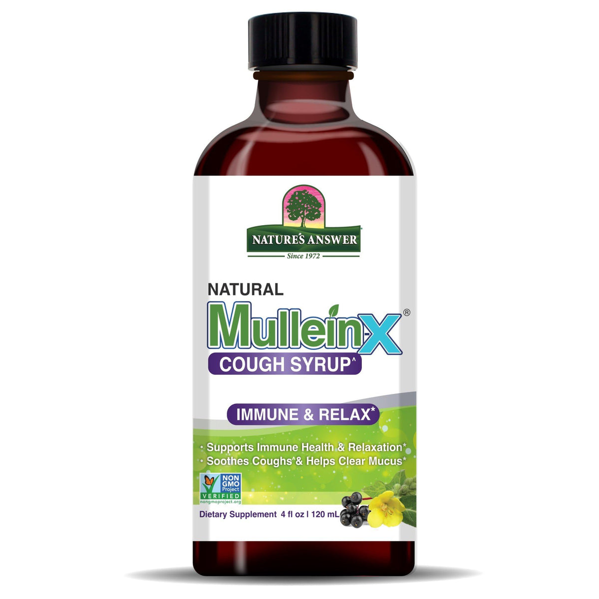 Nature's Answer Mullein-X Cough Syrup Immune Support - 4 Fl Oz