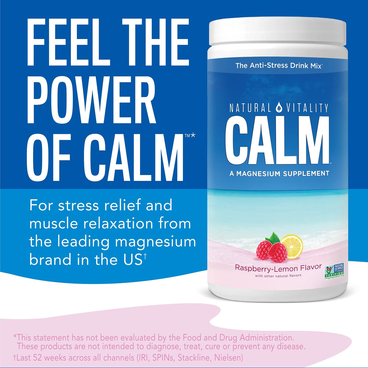 Natural Vitality Calm Magnesium Powder Stress Relief - 20 oz - image 4