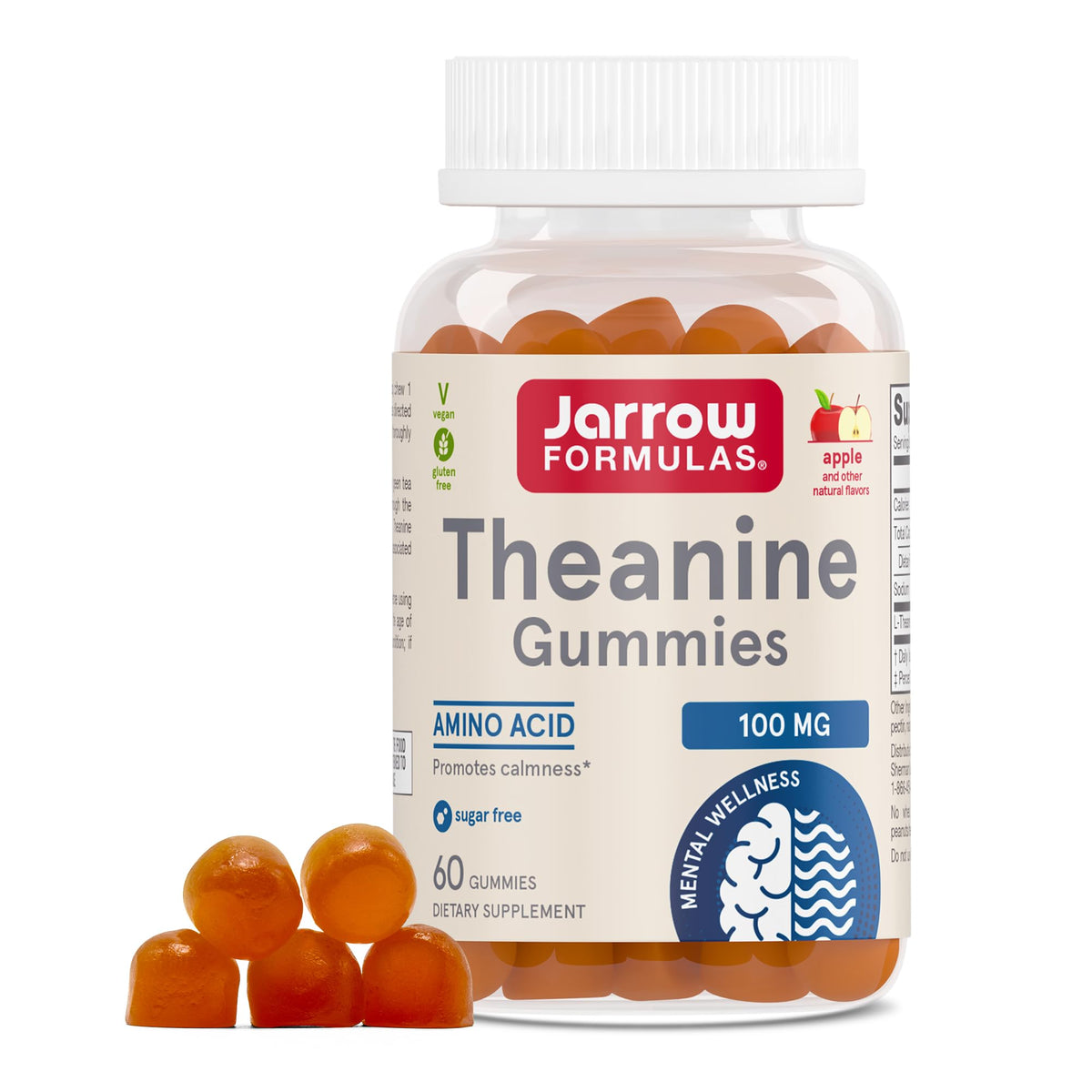 Jarrow Formulas Children's Theanine 100mg - 60 Gummies