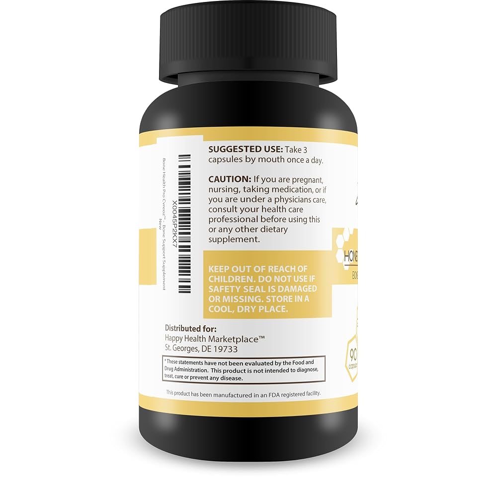 Happy Health Marketplace Vitamin D Bone Health Capsules - 90 Count - image 3