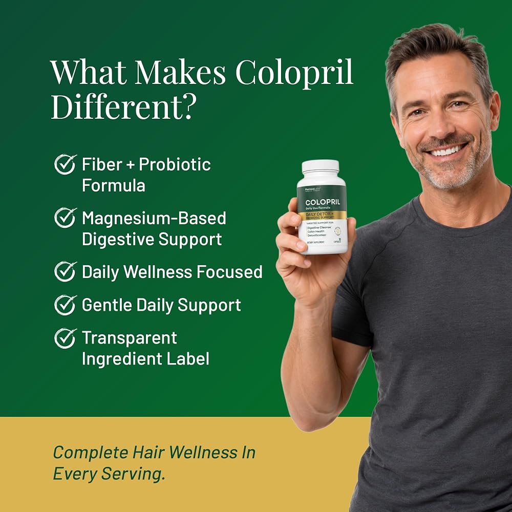 Colopril Colon Cleanse Dietary Supplement - 90 Capsules - image 8