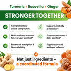 HCL Herbal Code Labs Boswellia Curcumin Ginger Mobility Support - 90 Capsules - image 7