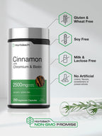 Horbäach Cinnamon with Chromium & Biotin - 250 Capsules - image 5